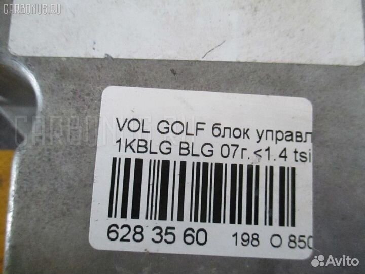 Блок управления air bag Volkswagen Golf v 1kblg