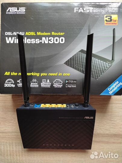 Adsl Wif iмодем- роутер asus