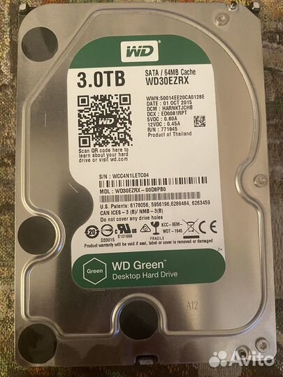 Жесткий диск hdd