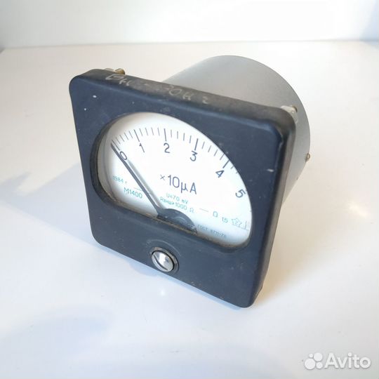 Микроамперметр М1400 50мка кл.т.1,5