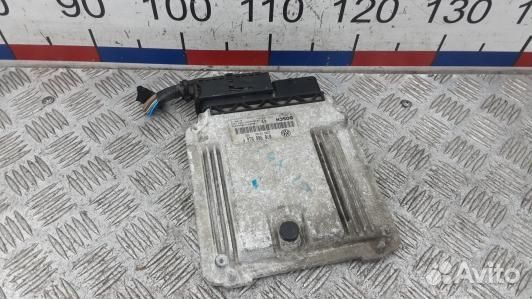 Блок управления двс volkswagen touareg 7L (LUK19PC