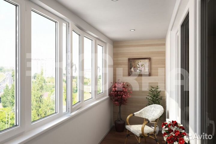 Остекление балконов