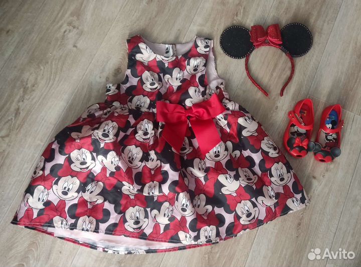 Образ Минни Маус + цифра