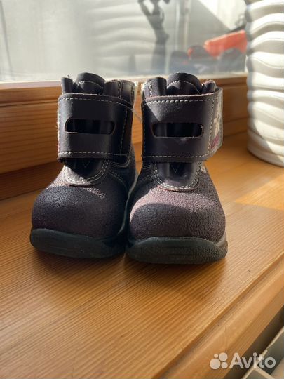 Ботинки с утеплителем 20 размер