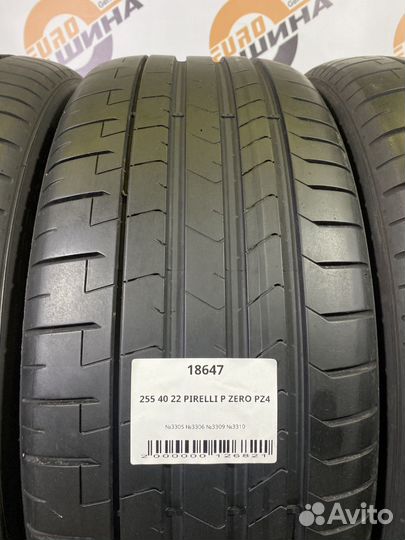 Pirelli P Zero PZ4 255/40 R22 104V