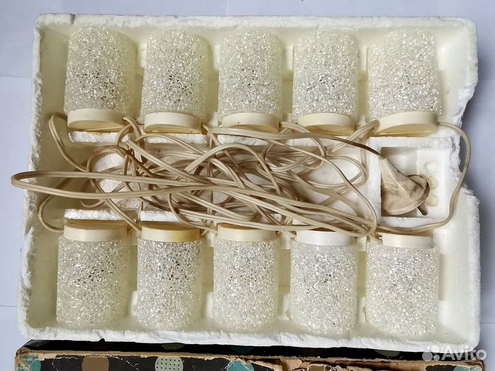 Елочная, новогодняя гирлянда СССР маскарад-2