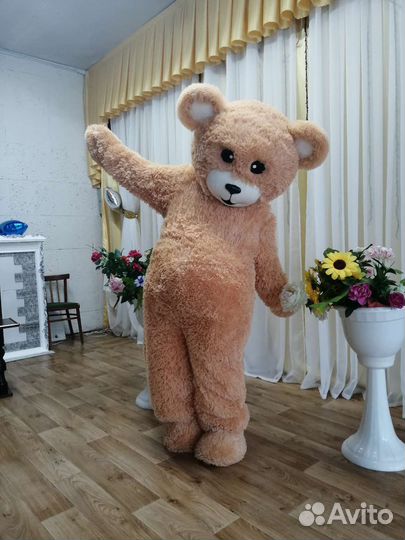 Ростовая кукла мишка тедди