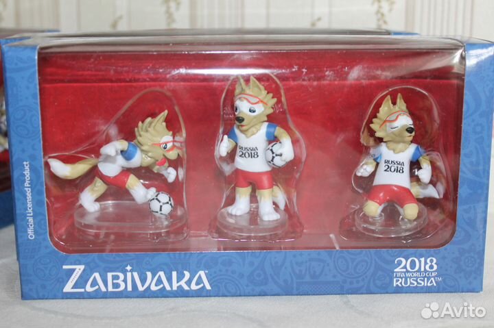 Фигурки в подарочной коробке 2018 fifa World Cup