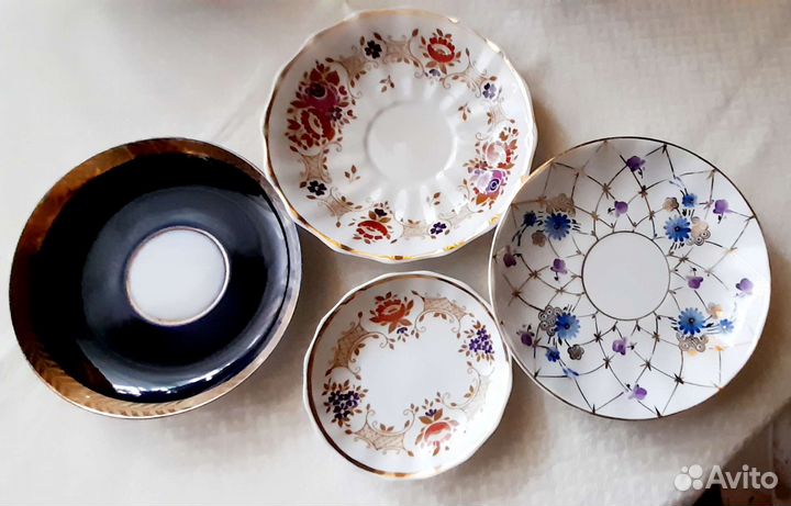 Чайники тарелки