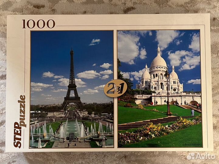 Пазлы 1000 деталей (новые)