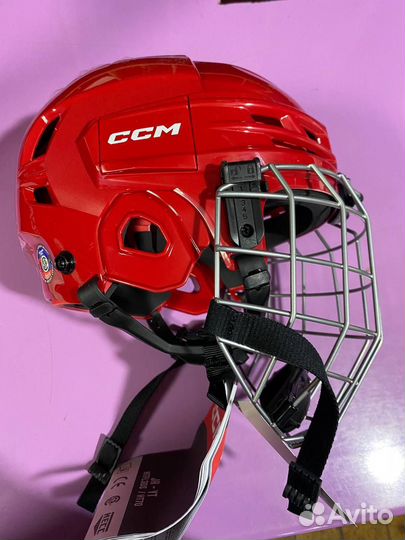Шлем CCM Tacks 70 Combo YTH (49-53.5 см) новый