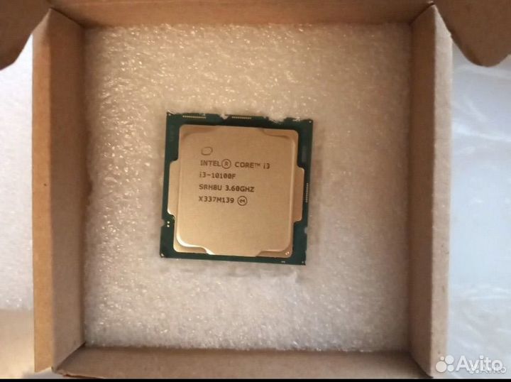 Процессор intel core i3 10100f oem
