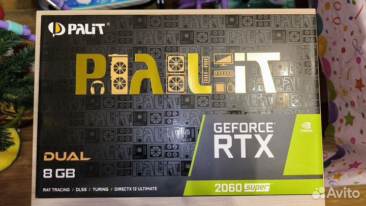 Видеокарта Palit GeForce RTX 2060 Super Dual 8 Gb