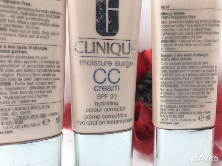 Крем тональный клиник сс увлажнение