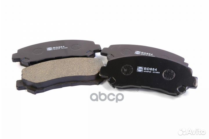 Колодки тормозные дисковые BD884 hola