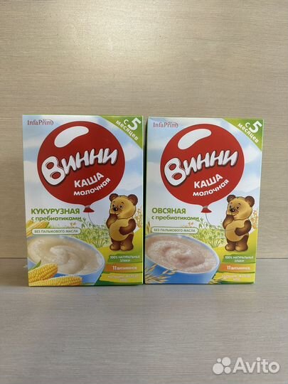 Детские каши молочные