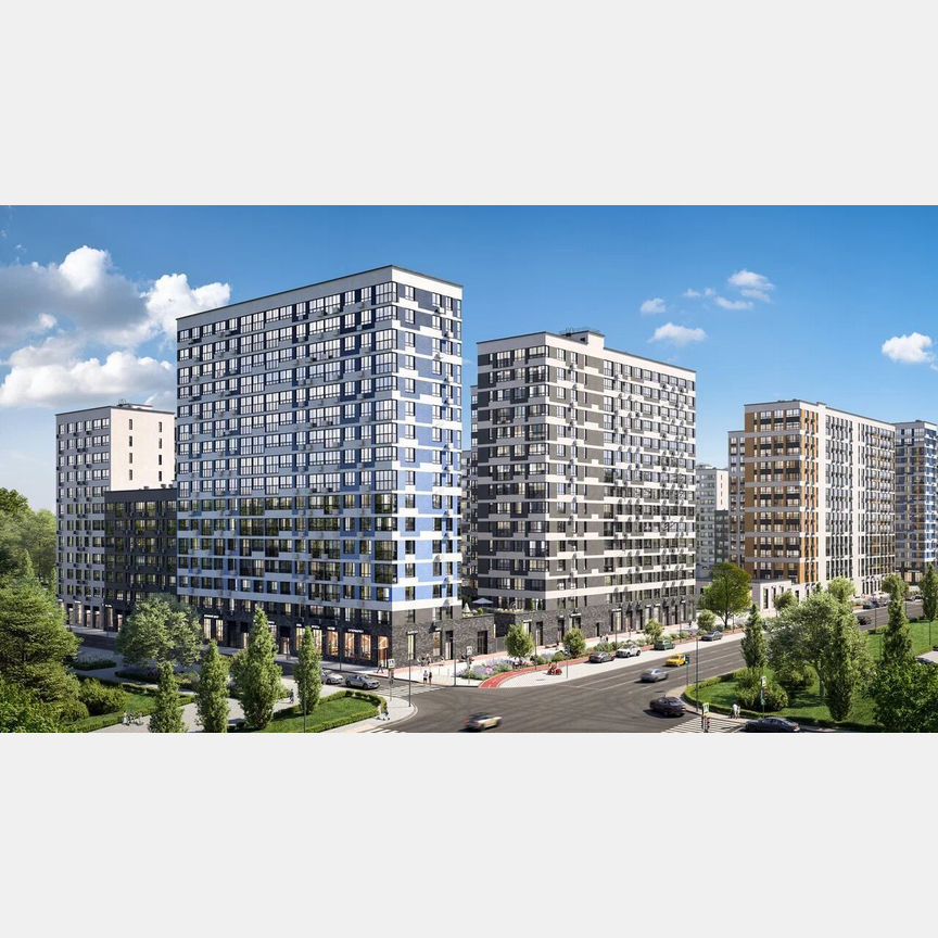 1-к. квартира, 33,3 м², 15/15 эт.