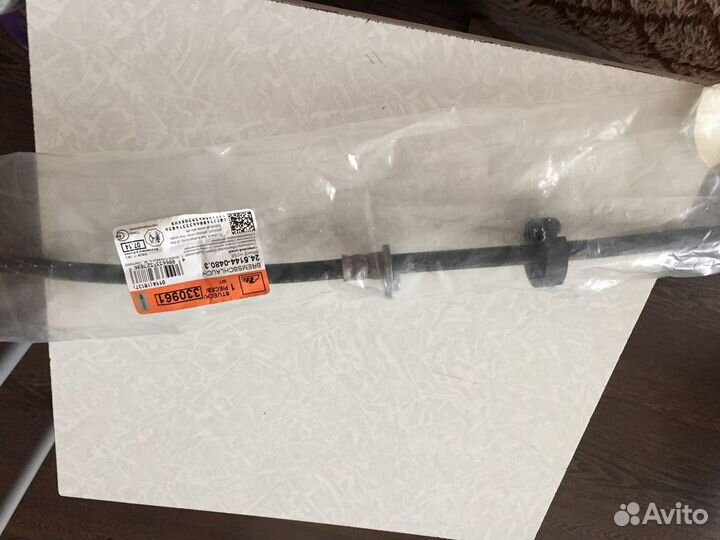 Тормозной шланг пежо-ситроен