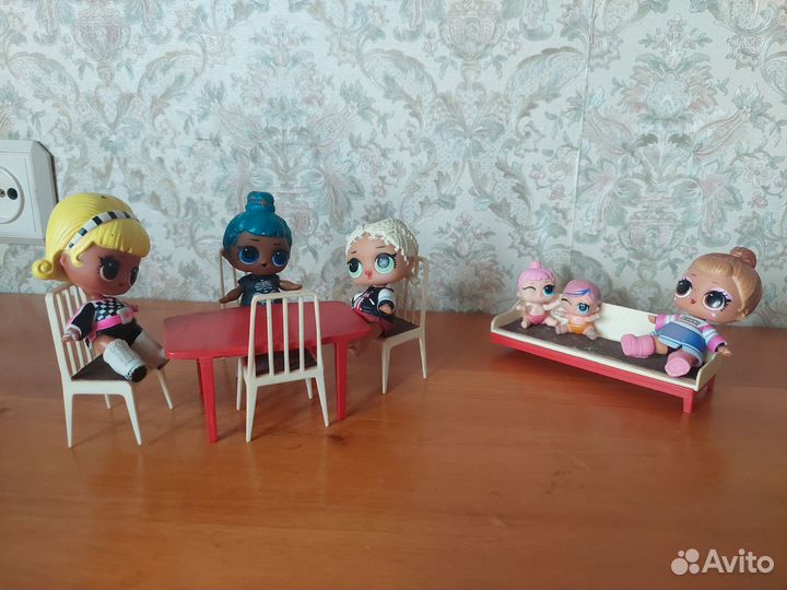 Кукольная мебель, СССР, ретро, винтаж