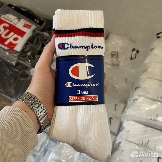 Носки Champion белые оригинал