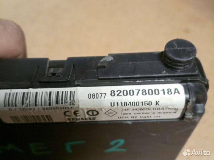 Блок комфорта Renault Megane 2