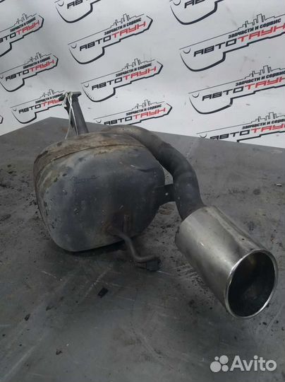 Глушитель toyota vitz yaris NCP91 1NZ-FE банка RS