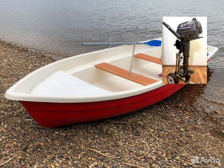 Лодка с мотором Тортилла-5 с Рундуками Sea-Pro T 3