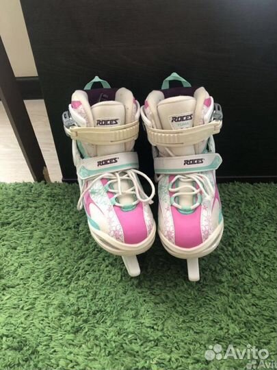 Раздвижные коньки Roces yuma 30-35