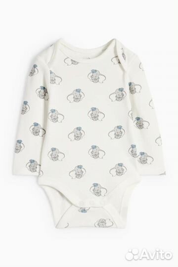 Боди и ползунки велюровые Дамбо 56 c&a