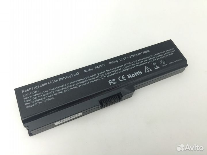 Новый аккумулятор для ноутбука Toshiba