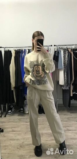 Новые Теплые Кашемировые брюки