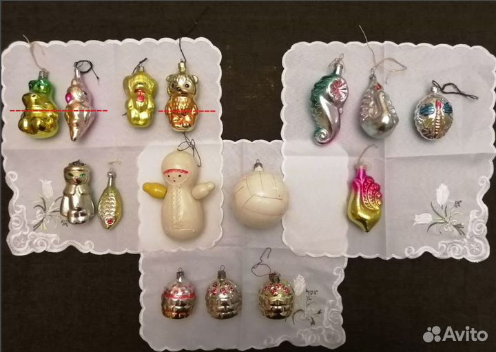 Елочные игрушки СССР