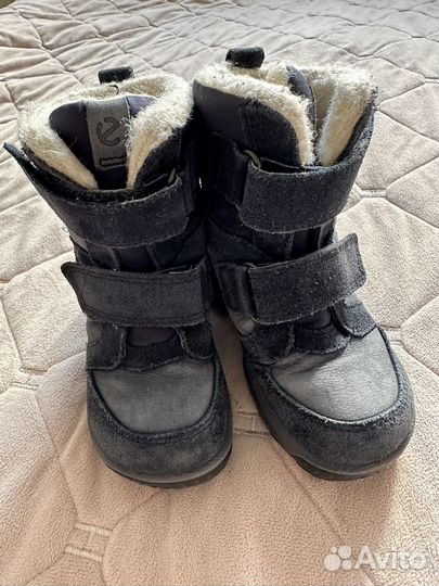Сапоги зимние ecco 23