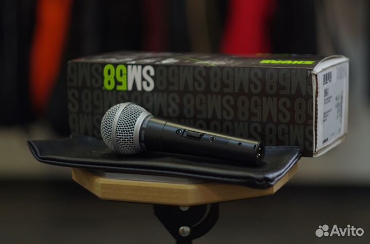 Shure SM58S микрофон (высококачественная реплика)