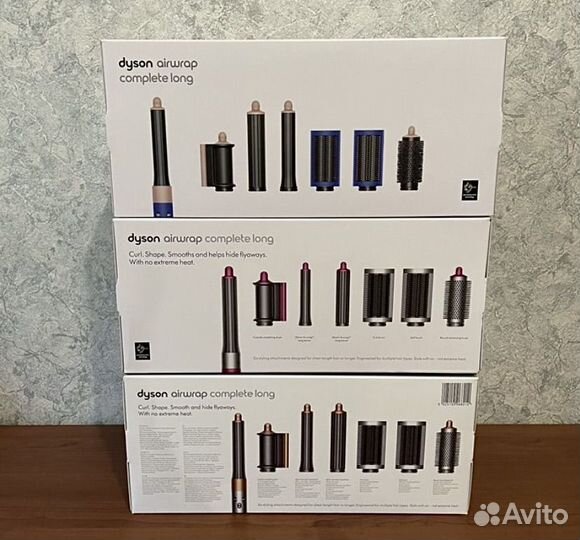 Фен стайлер dyson airwrap long