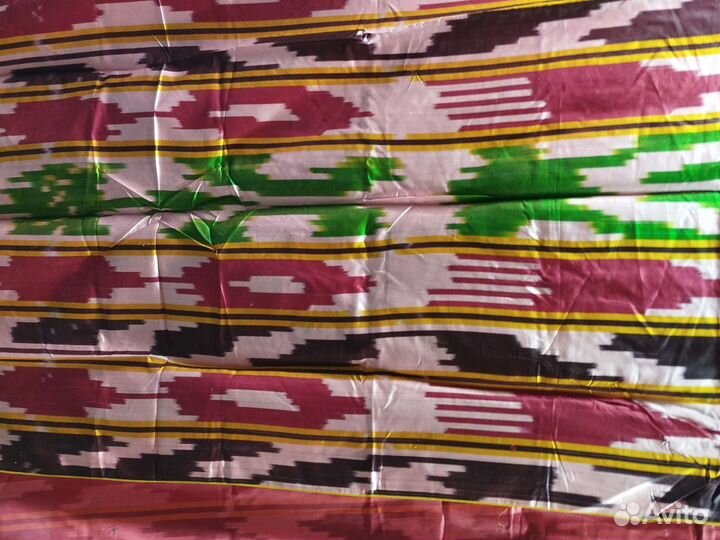 Отрез ткани шелк натуральный