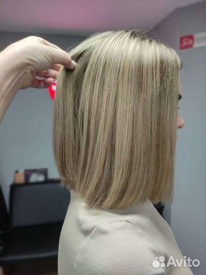 Окрашивание в один тон