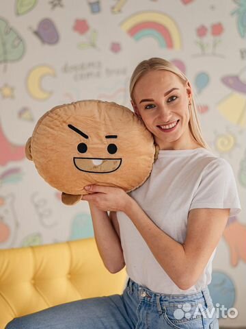 Подушка Шоки (BT21 Shooky)