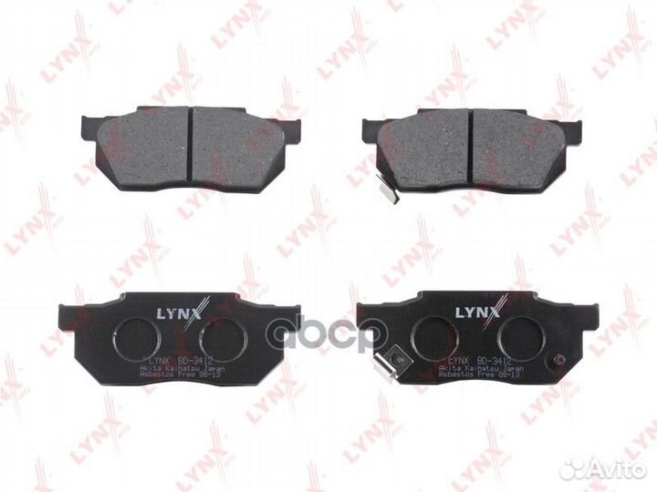 Колодки тормозные дисковые перед BD3412 LYN