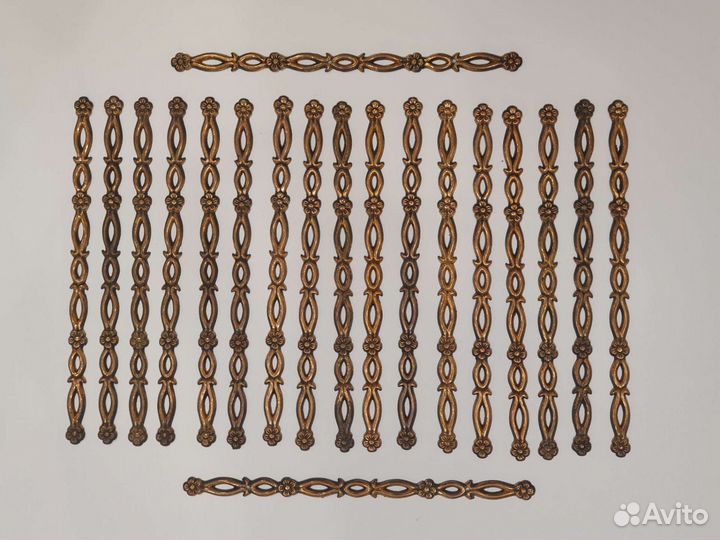 Декоративные мини-планки,уголки, винтаж