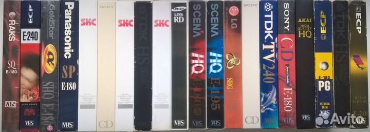 Кассета VHS Hi-Fi Stereo