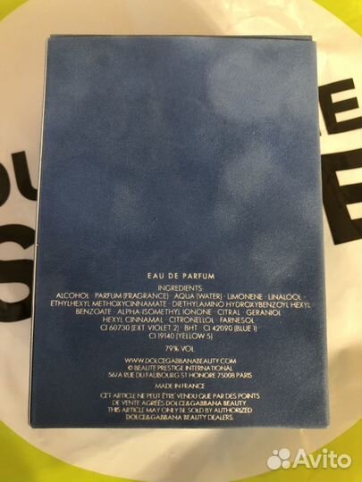 Мужские духи Dolce&Gabbana Light blue 100 оригинал