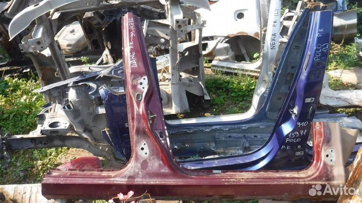 Порог со стойкой правый ZAZ Chance 2005-2012