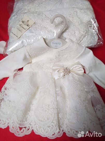 Продам комплект кружевной на выписку