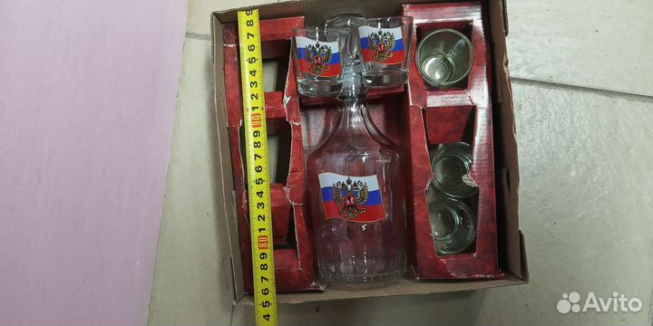 Подарочный набор графин и 6 рюмок