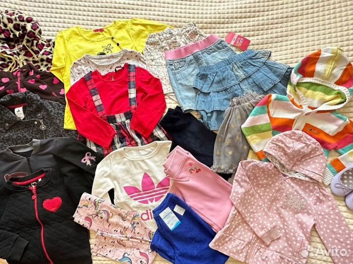 Вещи пакетом на девочку