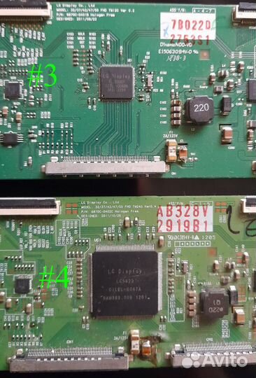 T-CON's в ассортименте(платы от матриц ЖК-TV)