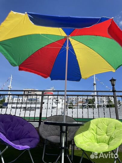 Зонт пляжный 1,6м. 2,4 м 2,8 м 3,0 м