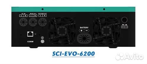 Гибридный солнечный инвертор SUN-volt 6,2 кВт