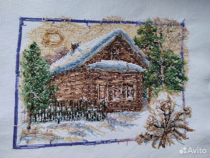 Готовая вышивка крестом